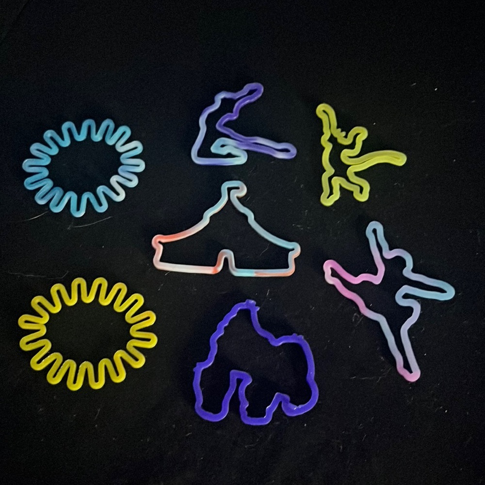 Vintage silly bands- circus